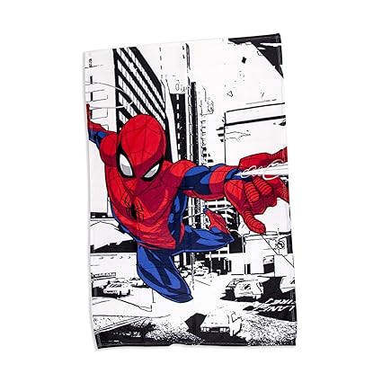Disney Spiderman Metropolis Childrens Bedroom 72 Inch Curtains