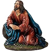 Avalon Gallery Christian Home Décor Hand-Painted Michael Adams Figurine, 5.5-Inch, Agony in Garden