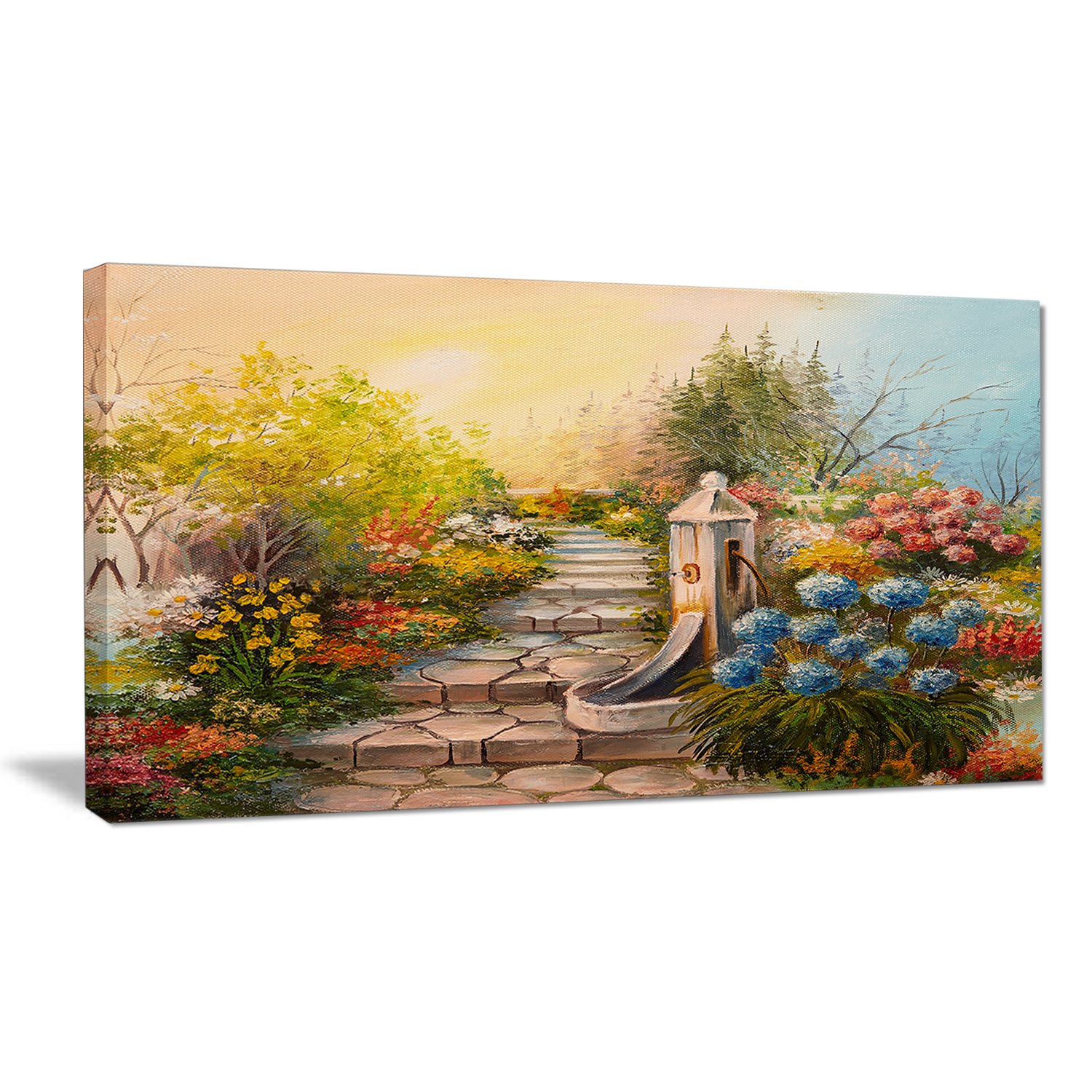 Bilder, Poster, Kunstdrucke & Skulpturen Stairs in Forest L & Scape aus