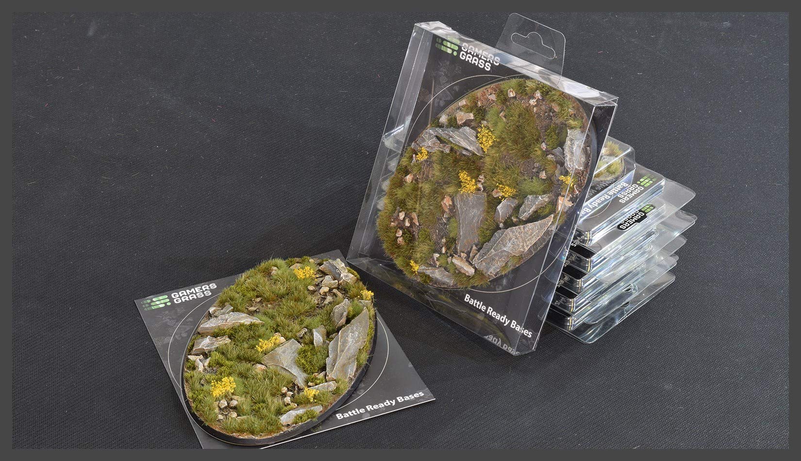 Gamers Grass Battle Ready Bases: Highland Bases, Oval 170 mm (x1) GGB-HLO170