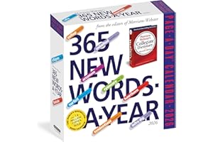 365 New Words-A-Year Page-A-Day® Calendar 2026: From the Editors of Merriam-Webster
