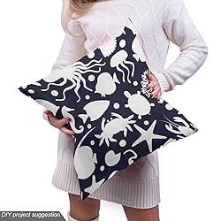Lunarable Underwater Fabric by The Yard, Marine