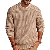 PJ PAUL JONES Mens Sweater Crewneck Knit Sweaters Casual Textured Pullover Sweater
