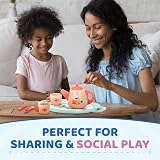 Peppa Pig Wooden Tea Set for Toddlers 3+ Pretend Play Kitchen Toys view 5