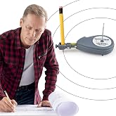 Roto Tape Compass | Rotating Tape Measure Beam Compass, Circle Drawing Tool | Alternative For Large Compass, Trammel, Protractor For Drawing Circles