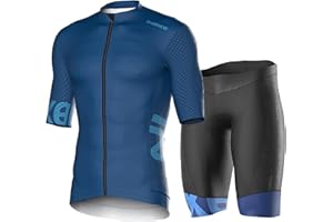 INBIKE Cycling Jersey Mens Set Reflective Breathable Biking Outfit Quick-Dry Short Sleeve Bicycle Shorts and Shirts
