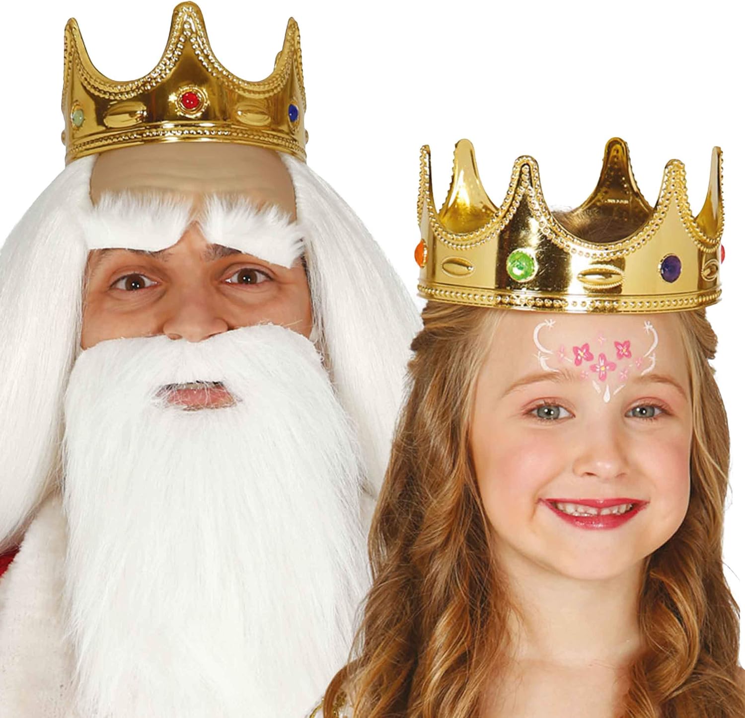 Guirca Fiestas GUI16312 Children's Queen Crown Multicoloured, 18