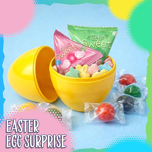 EASTER CANDY MIX | 2-POUND BAG | EASTER EGGS FILLERS | LOLLIPOPS, CHEWING GUM, HARD CANDY, DUCKS, CHICKS AND BUNNIES FOR BUFFETS & GIFT BASKETS | ASSORTED CANDY VARIETY PACK