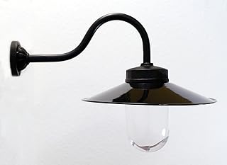 Außenleuchte nach historischem Modell Gartenlampe Hoflampe Außenlampe Landhausstil Modell Kaprun schwarz