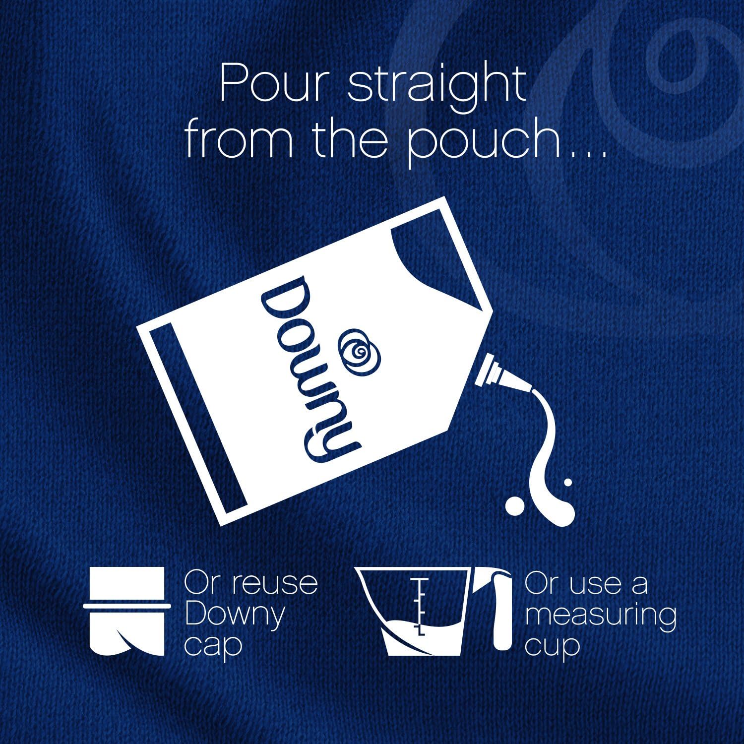 Downy Ultra Liquid Fabric Conditioner (Fabric Softener), April Fresh, 48 Oz Smart Pouches, 3 Pack, 168 Loads Total: Health & Personal Care