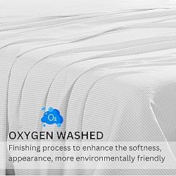 Casa Platino Sheets, Pre-Washed Soft & Breathable