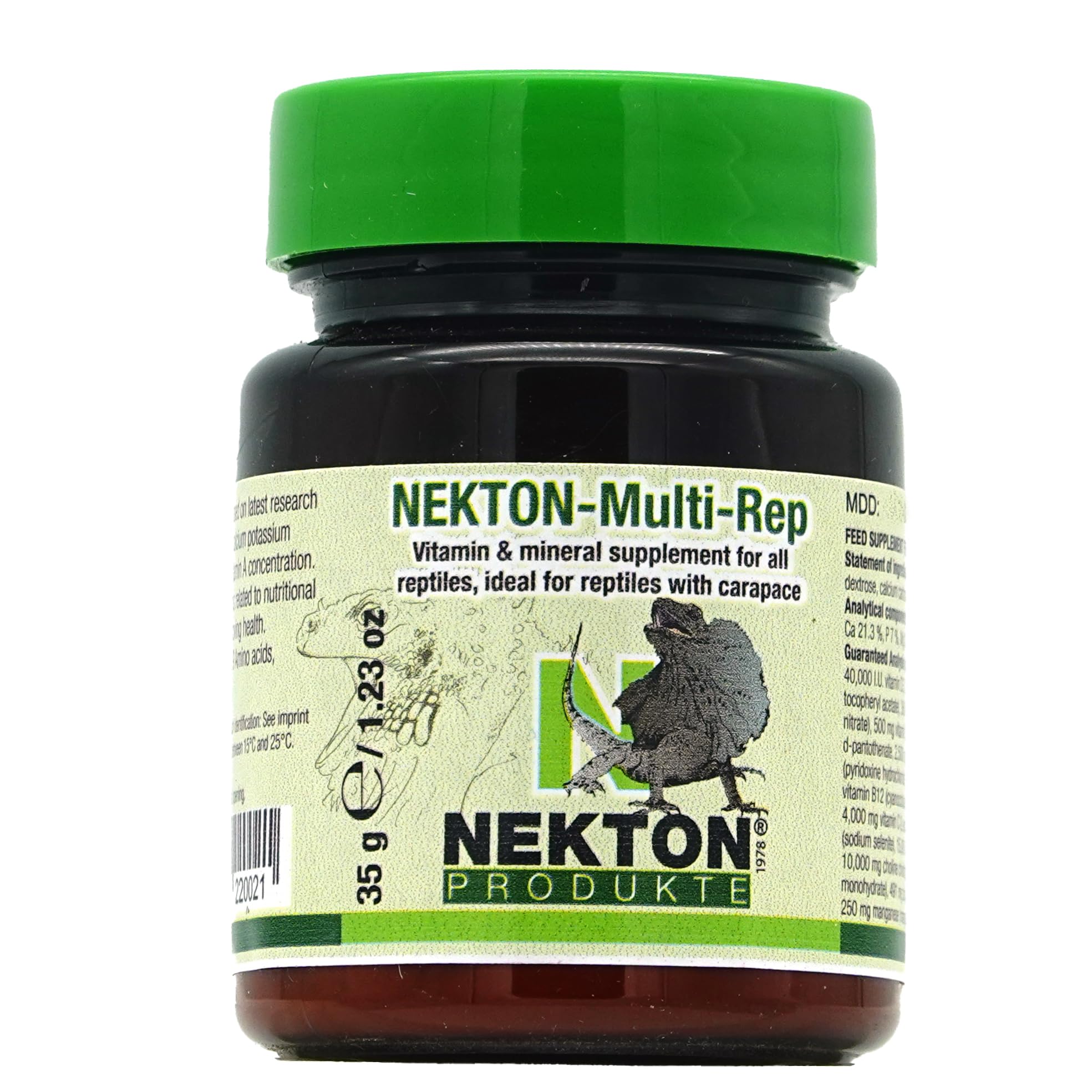 NEKTON -Multi-Rep | Feed Supplement for Reptiles, Especially Ideal for Tank Carriers (35g)