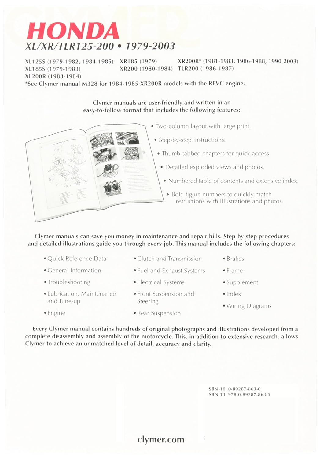 Clymer Honda Repair User Manuals User Manuals