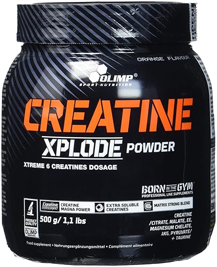 Olimp Creatine Xplode Powder, Orange (1 x 500 g)