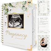 Pregnancy Journal Memory Book - 90 Pages Hardcover Pregnancy Book, Pregnancy Planner, Pregnancy Journals for First Time Moms,