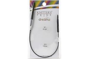 Knitter's Pride 200170 Dreamz Fixed Circular Needles 10"-Size 7/4.5mm
