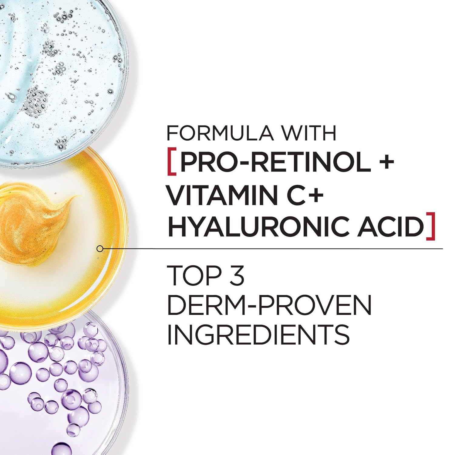 Anti-Aging Eye Cream by L'Oreal Paris, Revitalift Triple Power Under Eye Treatment, with Pro Retinol, Hyaluronic Acid & Vitamin C to reduce wrinkles, de-puff and brighten skin, 0.5 fl. oz.: Beauty