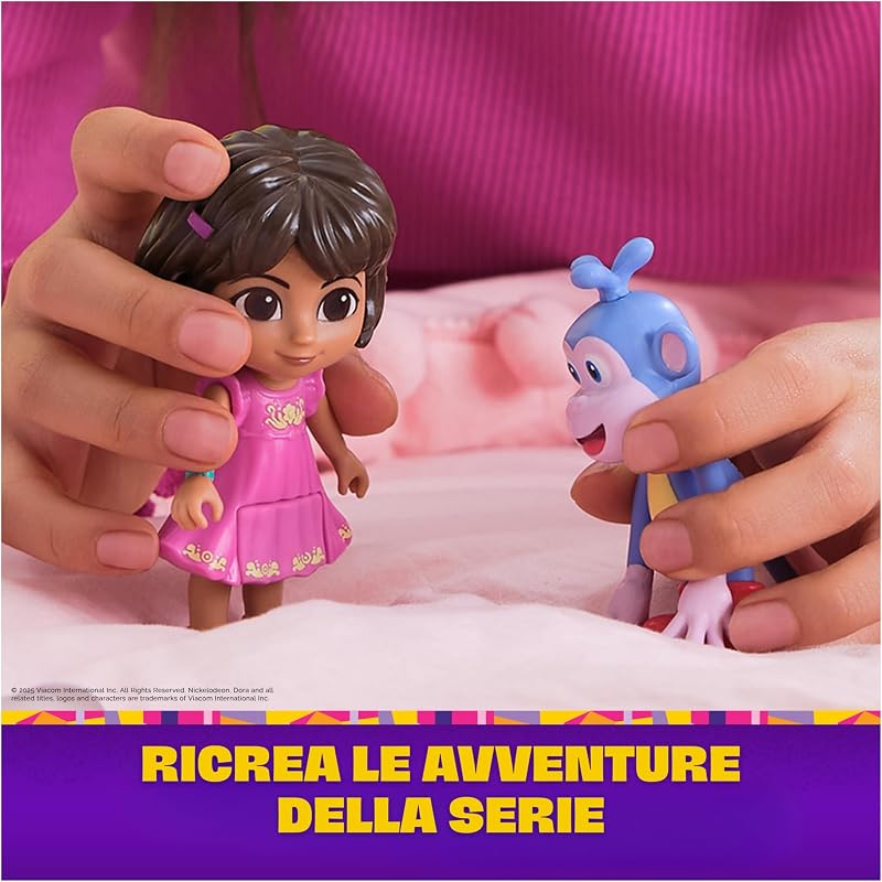 l'Esploratrice, Confezione Regalo Fantastici Amici con Boots, Tico, Isa e il Trio delle Feste, Personaggi Giocattolo, Giocattoli per Bambine e Bambini, 3+ Anni