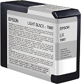 Epson 80ml Light Black Ink Cartridge 5807 Genuine for PRO3800 Printer view 3