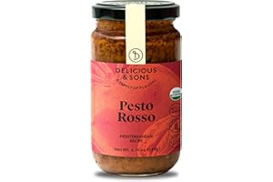 Delicious & Sons - Sun Dried Tomato Pesto Rosso - 6.7 oz.