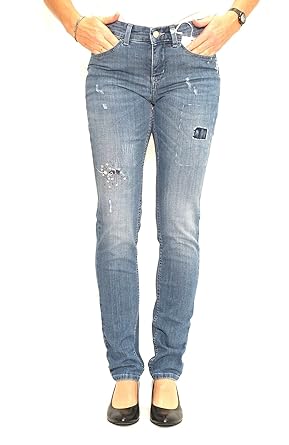 Mac Angela Pipe RedOne Glam Blue Destroy Wash