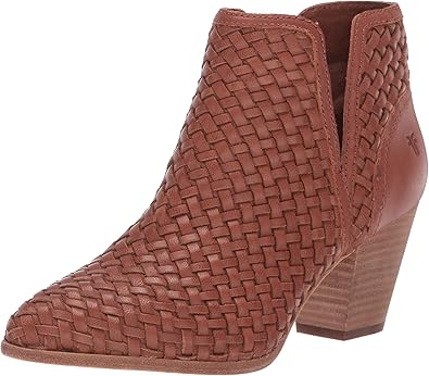 frye reed woven bootie
