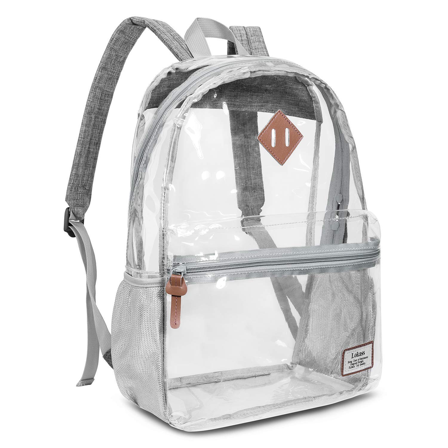 mens clear backpack