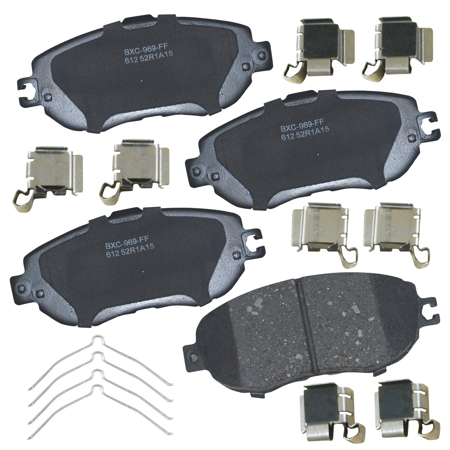 Bendix Premium SBC612 Ceramic Front Brake Pads for