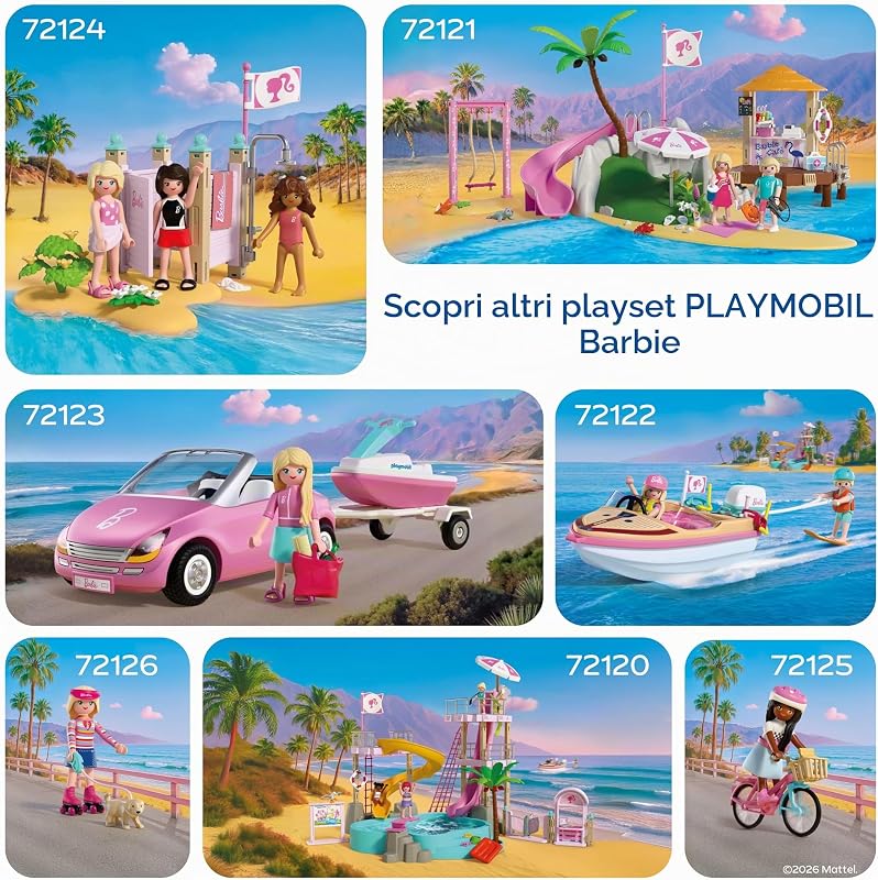 | Barbie™ Malibu | Set di pattini con Barbie™, il cucciolo Taffy e scarpe convertibili | Per bambini a partire dai 4 anni | 72126 Provide your feedback on BizChat — foto 5 di 7