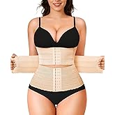 LODAY Segmented Waist Trainer for Women Corset Shapewear Waist Cincher Tummy Control Faja Body Shaper