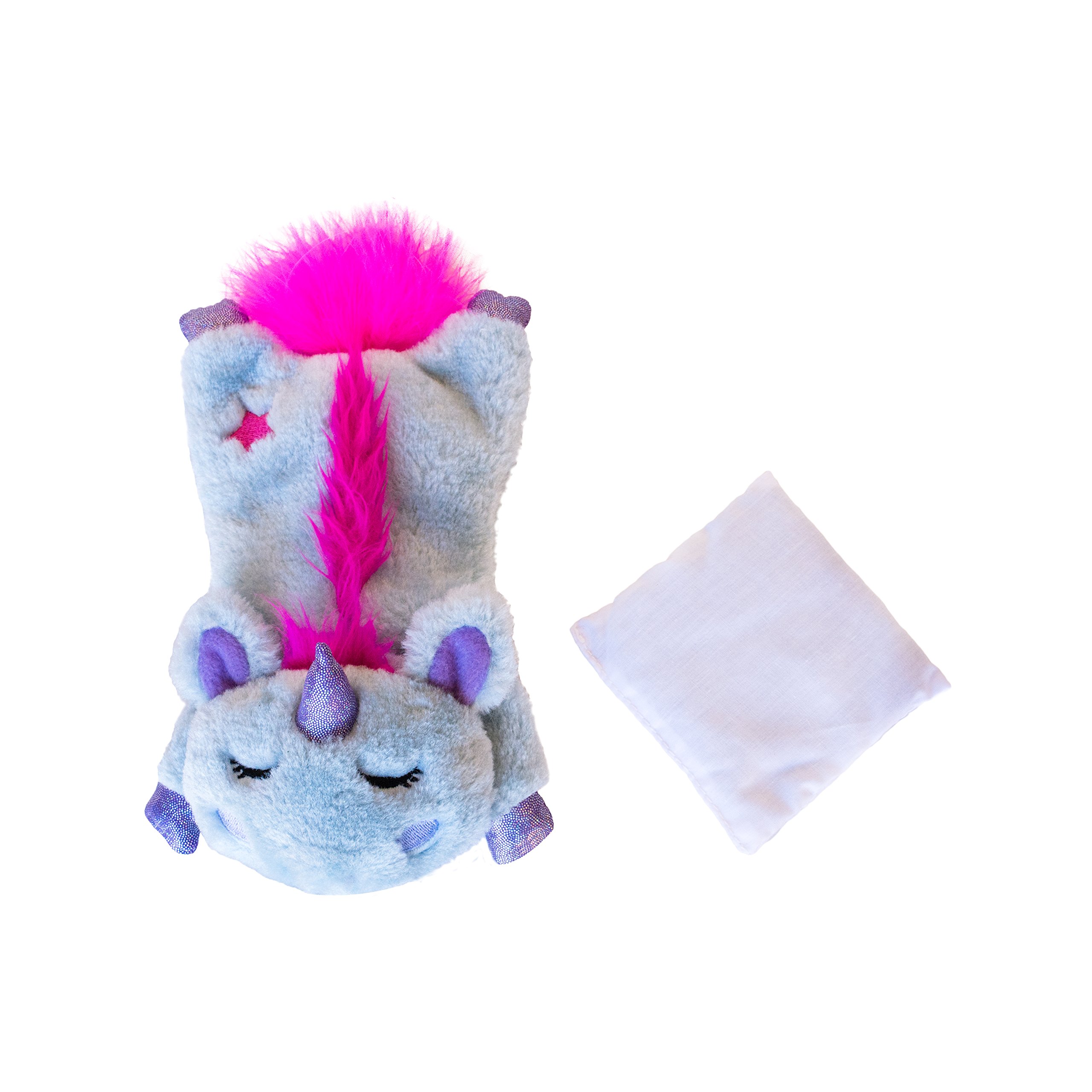 Photo 1 of Catstages Cuddle Pal Unicorn Soothing Plush Purple Cat Toy, Medium