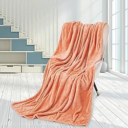 Fuzzy Throw Blanket, Plush Fleece Blankets for