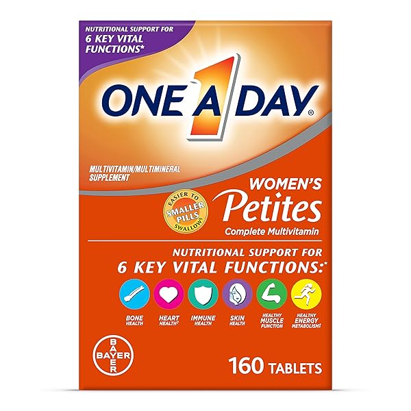 ONE A DAY WOMEN’S PETITES MULTIVITAMIN,SUPPLEMENT WITH VITAMIN...