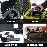 NANUK 909 Protective Case Olive NK-7 Resin Waterproof Custom Foam Insert 32cm view 7