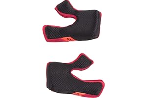 Alpinestars Supertech Cheek Pad Set (+5 Millimeter) Off-Road Motorcycle Helmet Accessories - Black/L