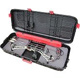 MTM Traveler Compound Bow Case with Wheels, Up to 44&rdquo;- Hard Shell Bow Case | USA Made * Arrow Storage with Arrow Case Included * Airline Approved Hard Case, Lockable Storage, BC44