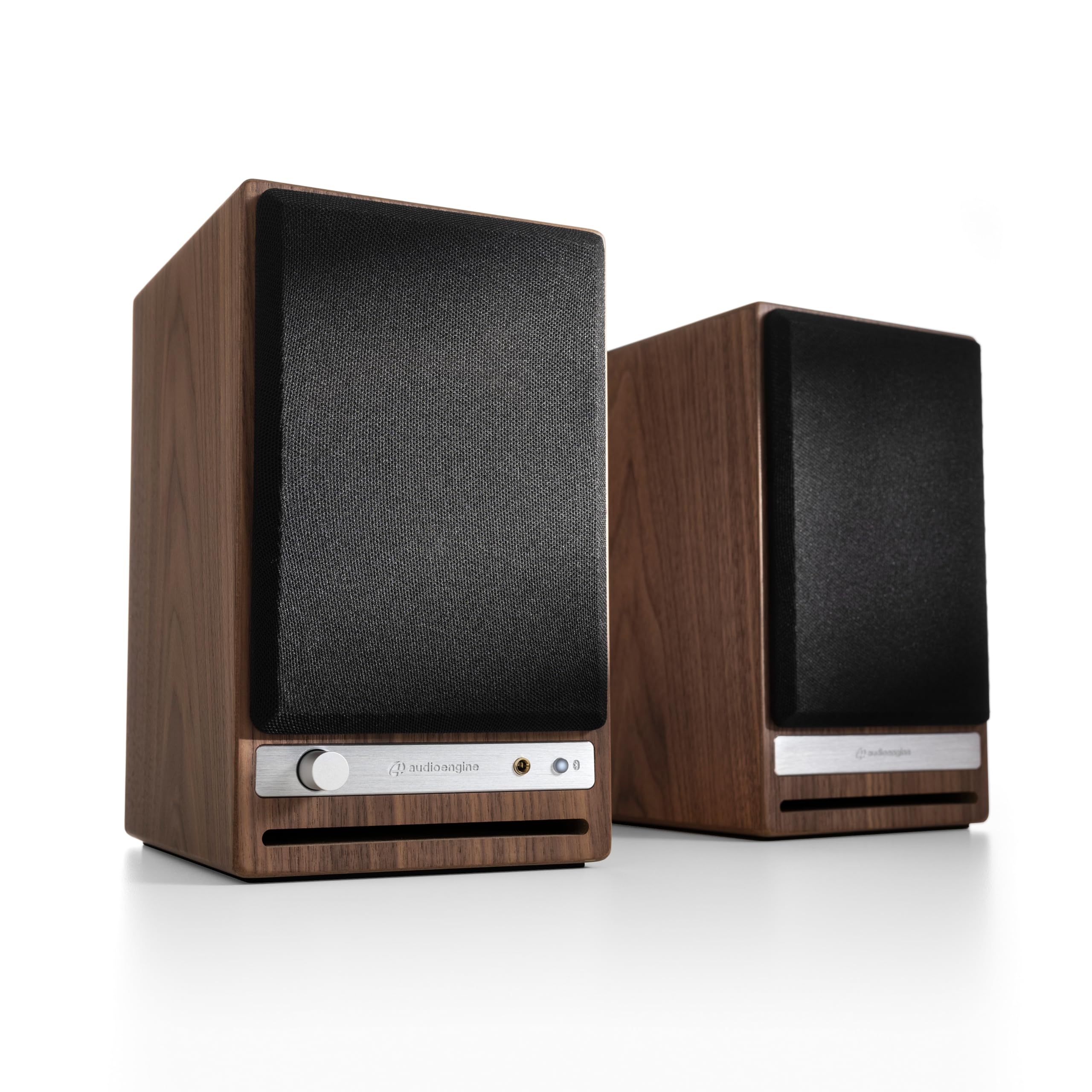 Audioengine HD4 24 Bit Bluetooth Bookshelf Speakers - TVs, Desktops, Stereos, Music, Movies and Gaming - Bluetooth aptX Adaptive 5.3