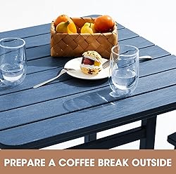 SERWALL Balcony Adirondack Chairs and Table 3