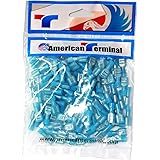 American Terminal E-FFB250N-100 16/14-Gauge Economy Nylon Fully-Insulated Female Quick Disconnects
