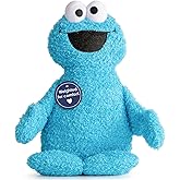 Jay Franco Weighted Sesame Street Plush Pillow Buddy - 2.5 lbs Soft Plushie Stuffed Pillow, 20 Inches, Blue - Cookie Monster
