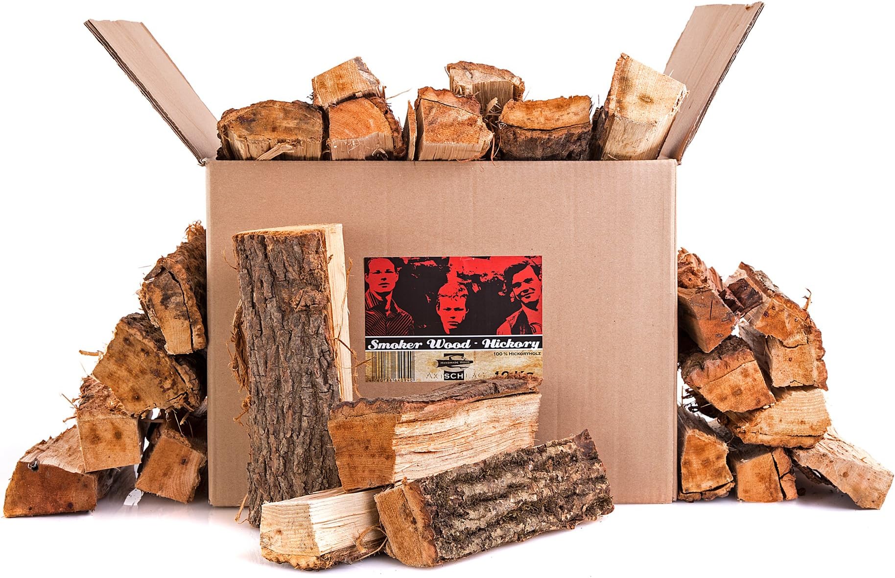 Axtschlag Wooden Barbecue 10 kg Multicoloured