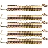 Musiclily Pro Hard Tension Spring for Tremolo Bridge, Raw Color 5 Pcs | Steel, for Electric Guitar