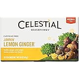 Celestial Seasonings Jammin' Lemon Ginger Herbal Tea, 20 Count