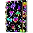 Notebooks For Work DHGPTS Spiral Journal Notebook, A5 Cute Notebooks For Women Men, College Ruled Hardcover Notebook For Work & Note Taking, 60 Pages Double-Wire Journals For Writing, Cute Strawberry Notebook College
