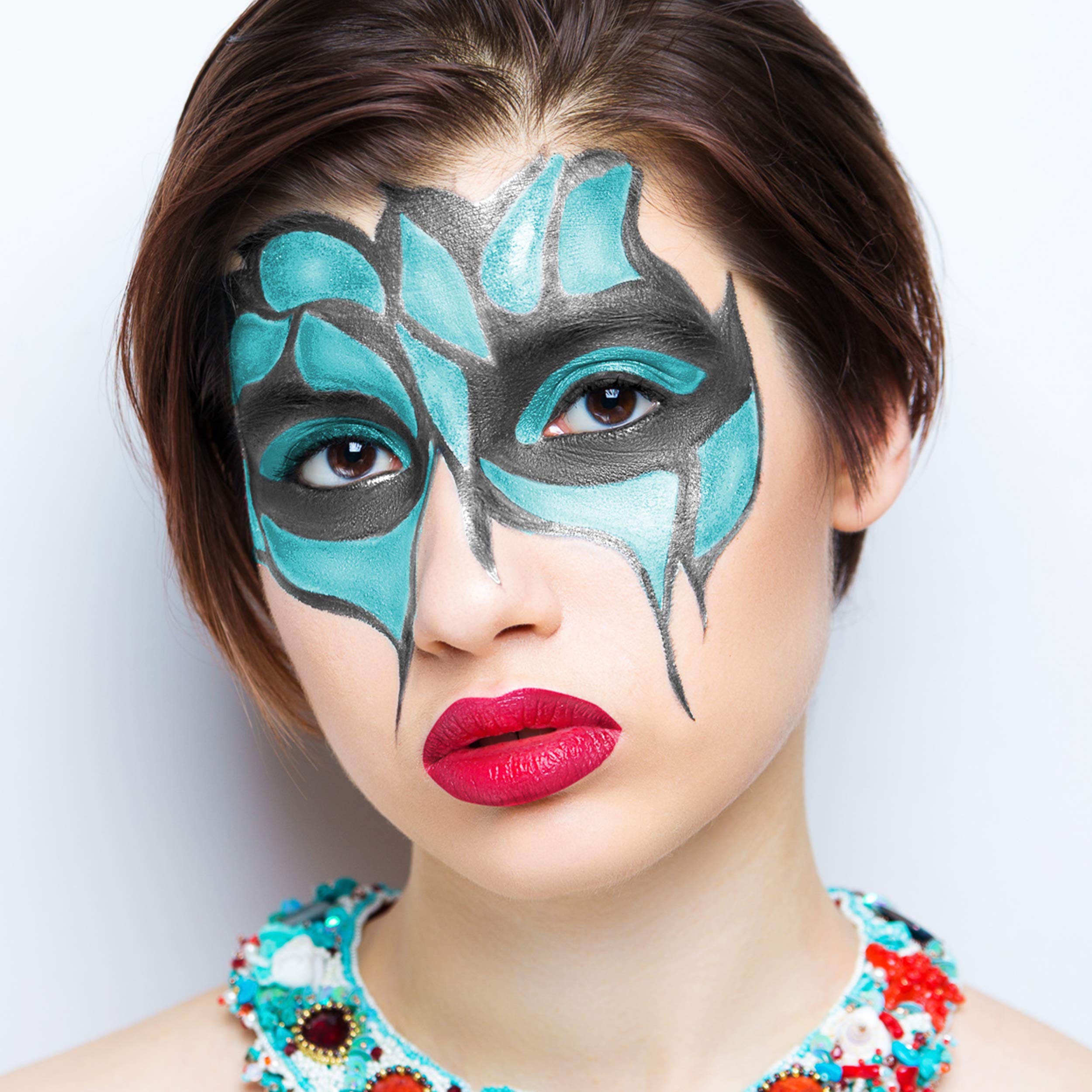 Mehron Makeup Detailz Face & Body Paint (.17 Oz) (Silver) on Galleon