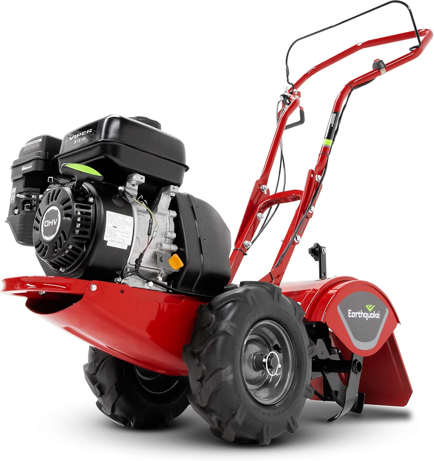 EARTHQUAKE 33970 Victory Rear Tine Tiller, Red : Garden & Outdoor