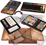 KINSPORY 168 PCS Art Set for Kids Deluxe Case Gift Teens Boys Girls view 4