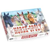 Late for the Sky Horse-Opoly Board Game, Trading Strategy for 2-6 Players | Fun Educational Horse Breeds Game for Families and Kids Ages 8 Plus, Standard or 1 Hour Fast Play Version with Paper Money