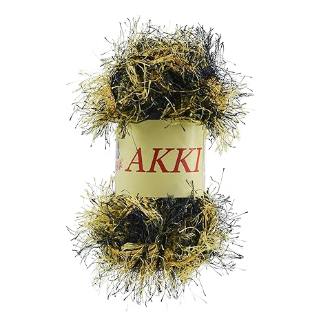 maDDma ® 50g Strickgarn AKKI Fransenstrickgarn Strickwolle Effekt-Strickgarn, Farbwahl, Farbe:61
