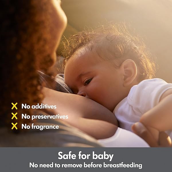 MEDELA PURELAN LANOLIN NIPPLE CREAM, FAST RELIEF FOR SORE NIPPLES & DRY SKIN DURING BREASTFEEDING, SAFE FOR BREASTFEEDING BABY, NATURAL, HYPOALLERGENIC, FRAGRANCE-FREE, 37G
